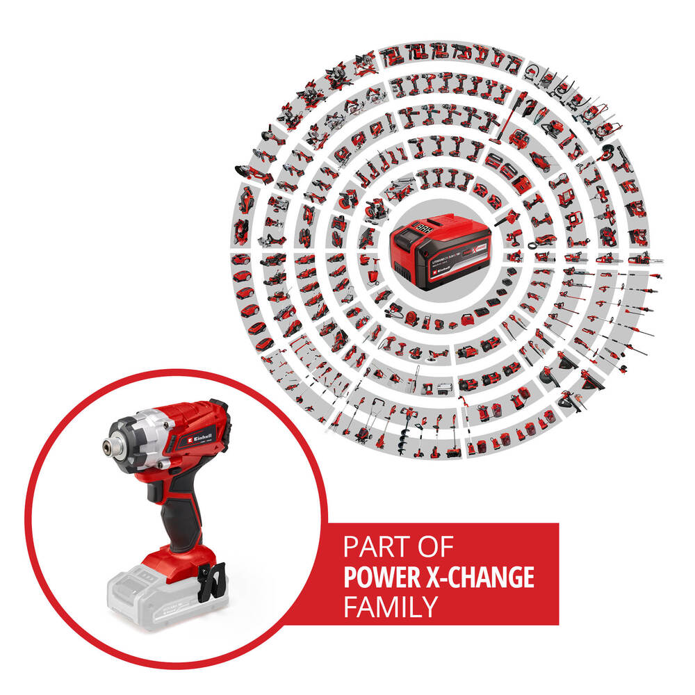 EINHELL Cordless Impact Driver TE-CI 18/1 Li-Solo, Cordless Impact Driver in Impact Drivers