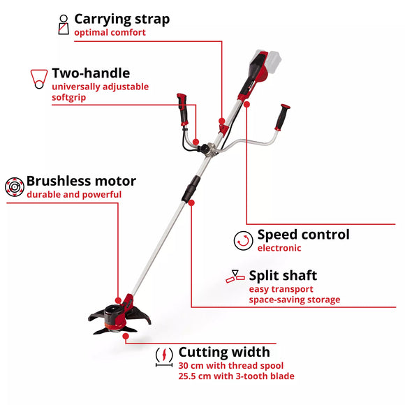 Einhell Cordless Scythe AGILLO 36/255 BL-Solo