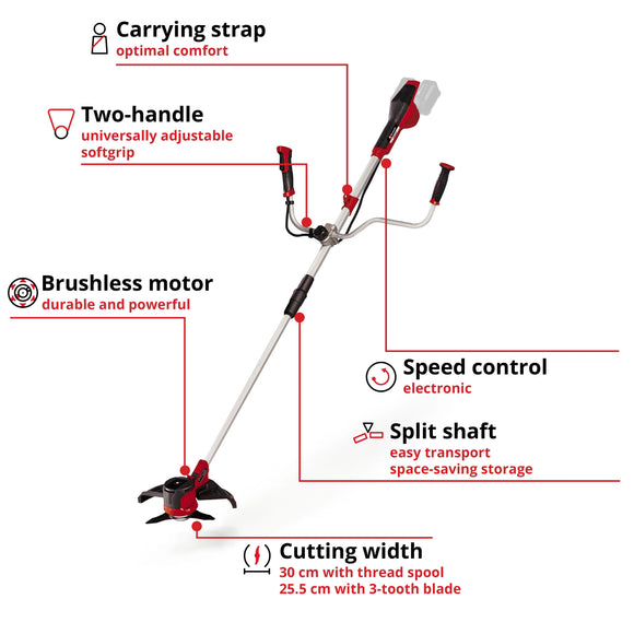 Einhell Cordless Scythe AGILLO 36/255 BL-Solo - image 04