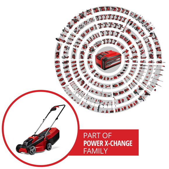 Einhell Cordless Lawn Mower GE-CM 18/30 Li-Solo - image 02