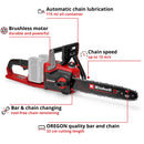 Einhell PROFESSIONAL Cordless Chain Saw GP-LC 36/35 Li-Solo - image 03