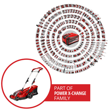 Einhell Cordless Lawn Mower GE-CM 36/37 Li-Solo - image 02