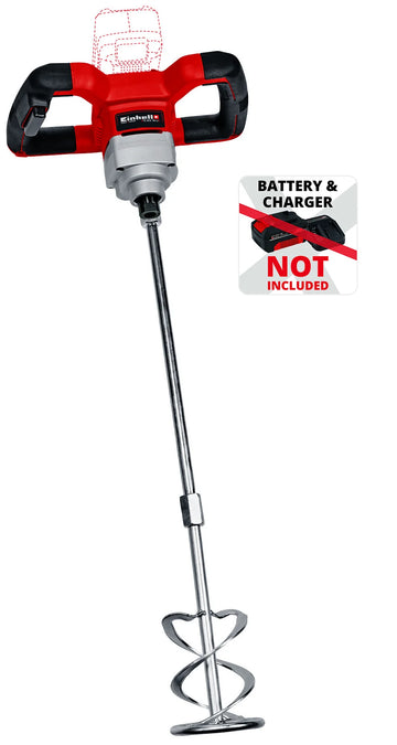 Einhell Cordless Paint/Mortar Mixer TE-MX 18 Li - Solo - image 01