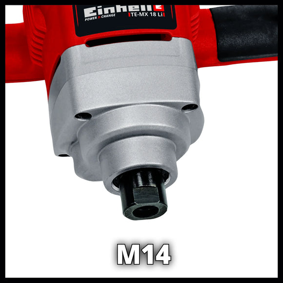 Einhell Cordless Paint/Mortar Mixer TE-MX 18 Li - Solo - image 05