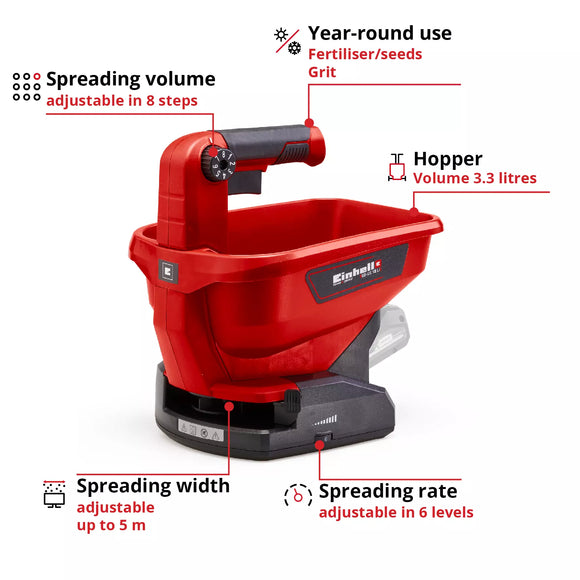 Einhell Universal Spreader GE-US 18 Li-Solo