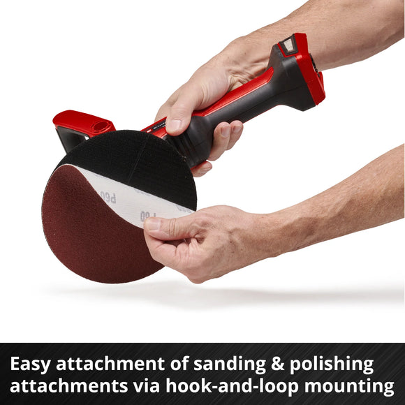 Einhell Cordless Polishing/Sanding Machine CE-CP 18/180 Li E-Solo - image 08