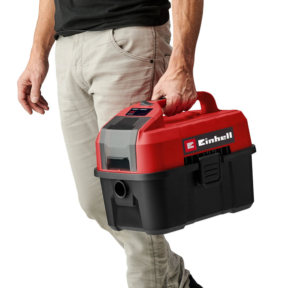 Einhell Cordless Wet/Dry Vacuum Cleaner TE-VC 18/10 Li-Solo - image 06