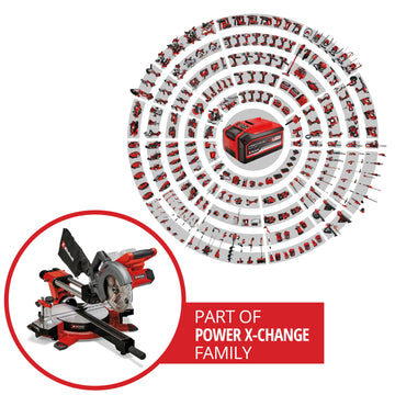 Einhell Cordless Sliding Mitre Saw TE-SM 36/210 Li - Solo - image 02