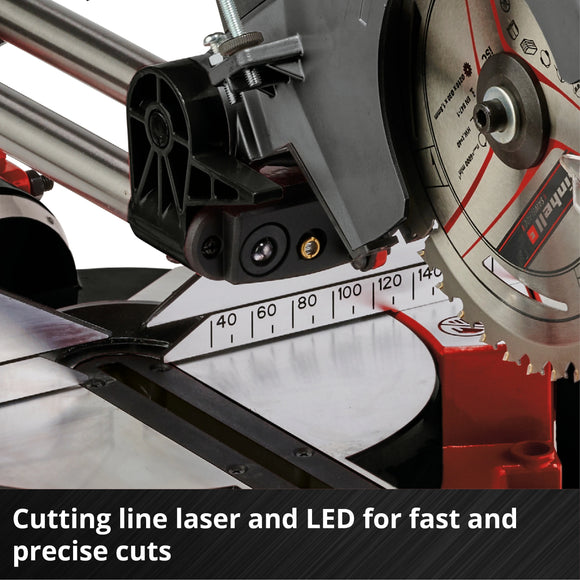 Einhell Cordless Sliding Mitre Saw TE-SM 36/210 Li - Solo - image 09