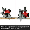 Einhell PROFESSIONAL Cordless Circular Saw TP-CS 18/190 Li BL - Solo - image 07