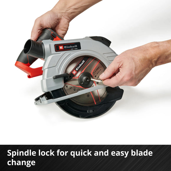 Einhell PROFESSIONAL Cordless Circular Saw TP-CS 18/190 Li BL - Solo - image 09