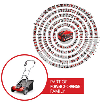 Einhell Cordless Cylinder Lawn Mower GE-HM 18/38 Li-Solo - image 02