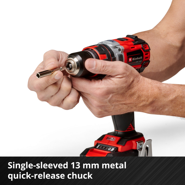 Einhell Cordless Impact Drill TP-CD 18/50 Li-I Bl (2X2,0Ah With Carry Case)