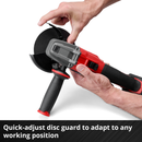 EINHELL Cordless Angle Grinder AXXIO 18/115 Q-6