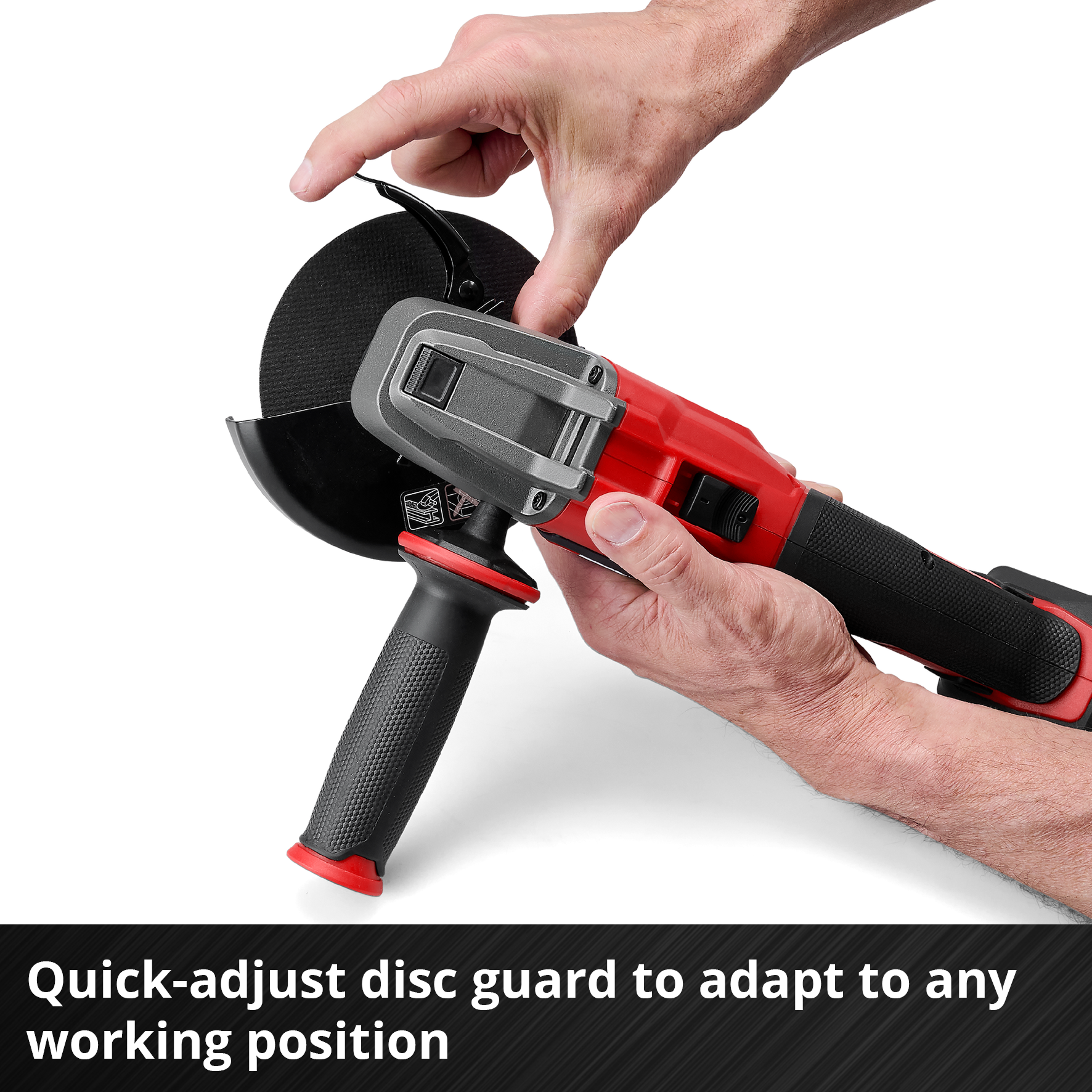 Einhell Cordless Angle Grinder Axxio 18/115 Q + 4Ah Starter Kit