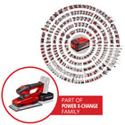 Einhell Cordless Orbital Sander TE-OS 18/230 Li Solo - image 03