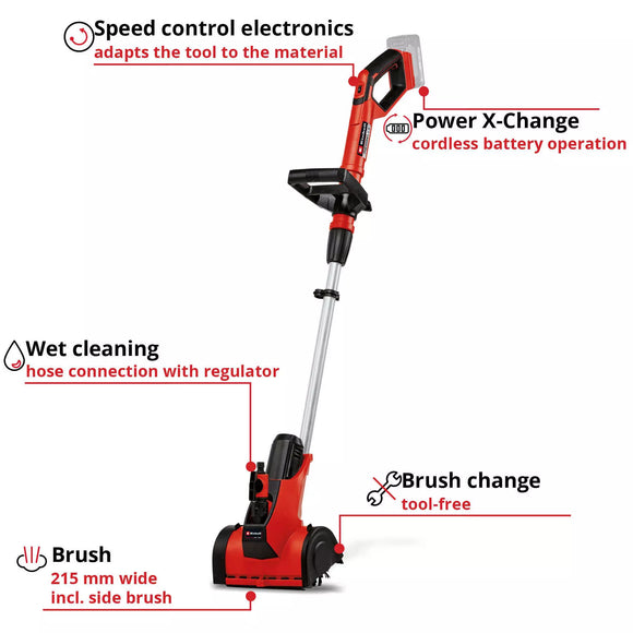 Einhell Cordless Surface Brush PICOBELLA 18/215