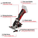 Einhell Cordless Mini Circular Saw TE-CS 18/89 Li - Solo - image 03