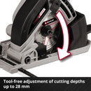 Einhell Cordless Mini Circular Saw TE-CS 18/89 Li - Solo - image 06