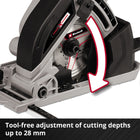 Einhell Cordless Mini Circular Saw TE-CS 18/89 Li - Solo - image 06