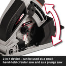 Einhell Cordless Mini Circular Saw TE-CS 18/89 Li - Solo - image 07