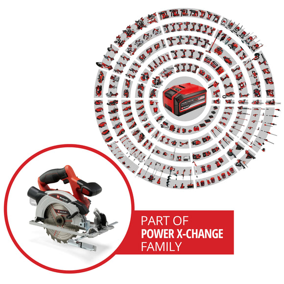 Einhell Cordless Circular Saw TE-CS 18/165-1 Li - Solo - image 02