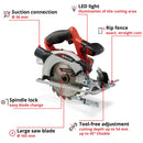 Einhell Cordless Circular Saw TE-CS 18/165-1 Li - Solo - image 03