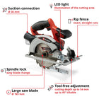 Einhell Cordless Circular Saw TE-CS 18/165-1 Li - Solo - image 03
