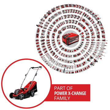 Einhell Cordless Lawn Mower GE-CM 18/33 Li-Solo - image 02