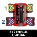 Einhell Charger 2x2 Power X-Quattrocharger 4A - image 03