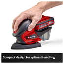 EINHELL Cordless Multiple Sander TE-OS 18/150 Li Solo in Sanders