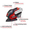 Einhell Cordless Multiple Sander TE-OS 18/150 Li Solo excl Battery & Charger - image 04