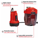 Einhell Cordless Clear Water Pump GE-SP 18 Li - Solo-3