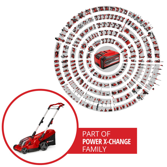 Einhell PROFESSIONAL Cordless Lawn Mower GP-CM 36/41 Li - Solo - image 02