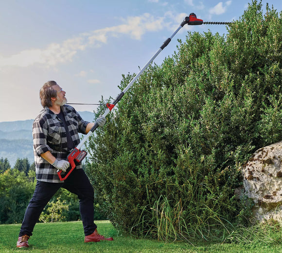 Einhell Cordless Telescopic Hedge Trimmer GC-HH 18/45 Li T-Solo
