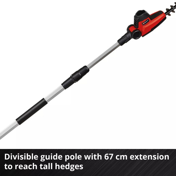 Einhell Cordless Telescopic Hedge Trimmer GC-HH 18/45 Li T-Solo