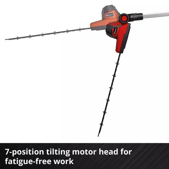 Einhell Cordless Telescopic Hedge Trimmer GC-HH 18/45 Li T-Solo