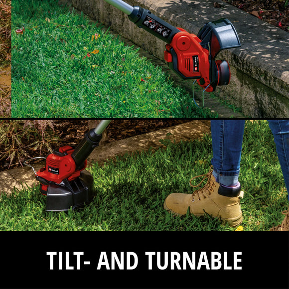 Einhell Cordless Lawn Trimmer GE-CT 18/28 Li TC-Solo - image 03