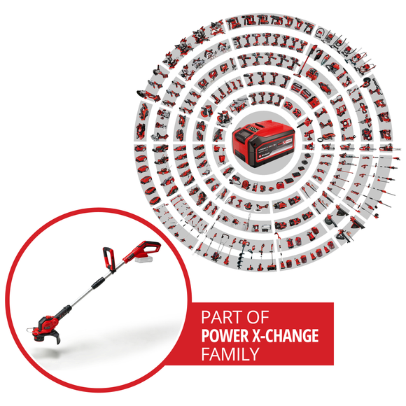 EINHELL Cordless Lawn Trimmer GE-CT 18/28 Li-Solo