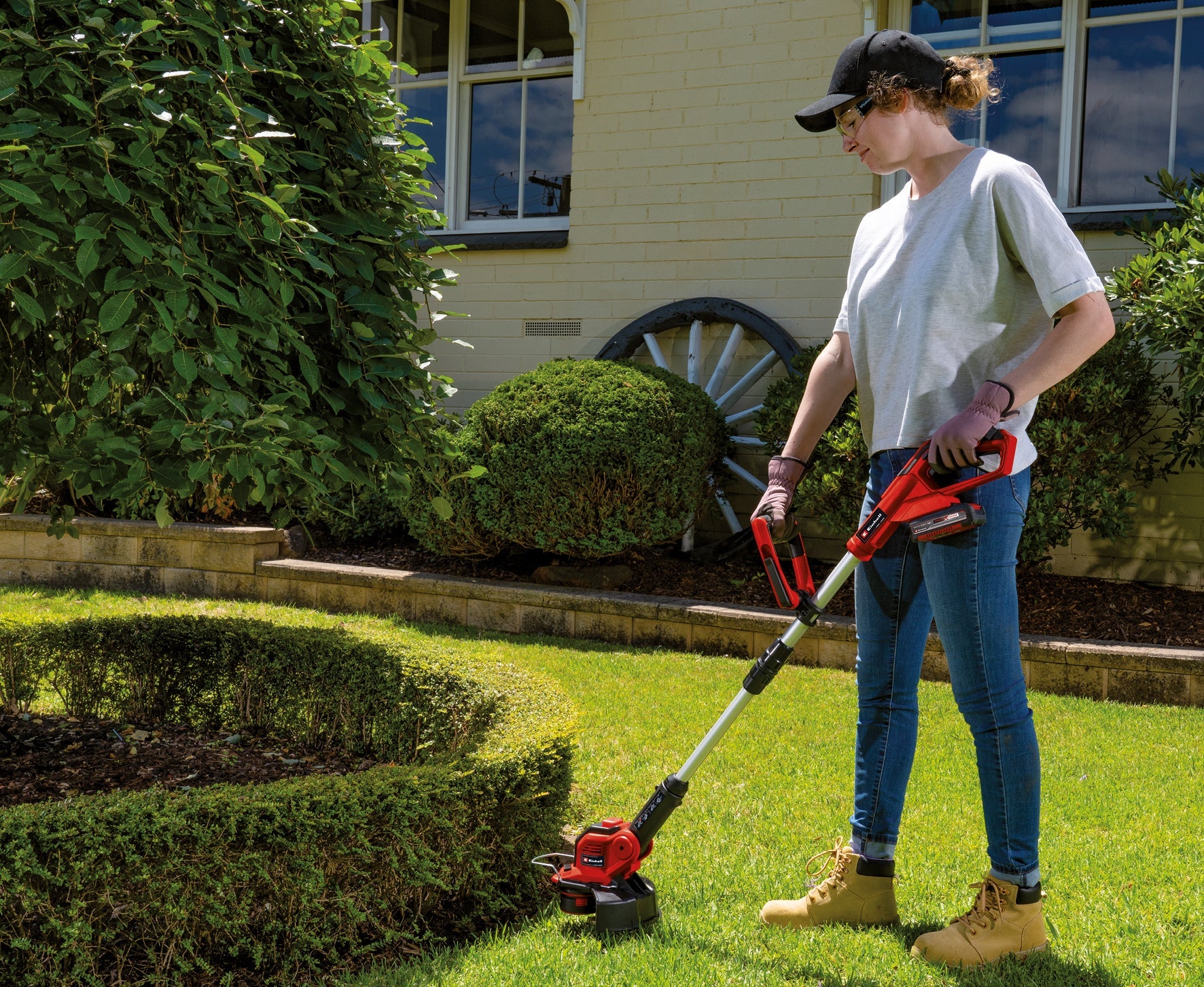 Einhell Cordless Lawn Trimmer GE-CL 18/28 Li-Solo + Pxc-Starter-Kit 18V 2,5Ah Pxc Starter Kit (