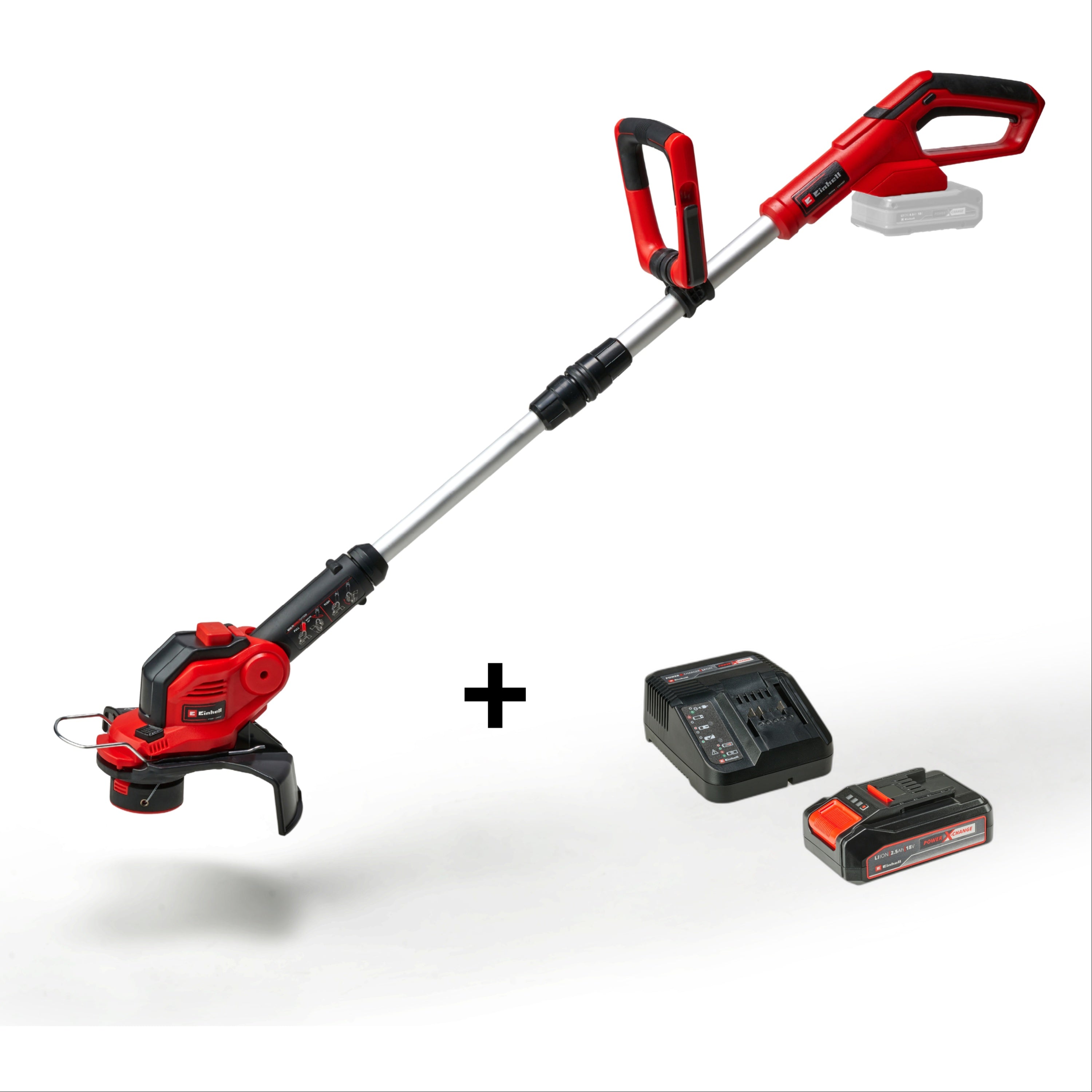 Einhell Cordless Lawn Trimmer GE-CL 18/28 Li-Solo + Pxc-Starter-Kit 18V 2,5Ah Pxc Starter Kit (