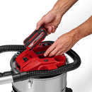 Einhell Cordless Ash Vacuum Cleaner TE-AV 18/15 Li C-Solo - image 09