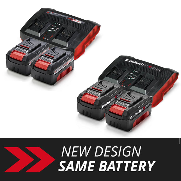 Einhell PXC-Starter Kit 2x 4,0Ah & Twincharger Kit 1 - image 02