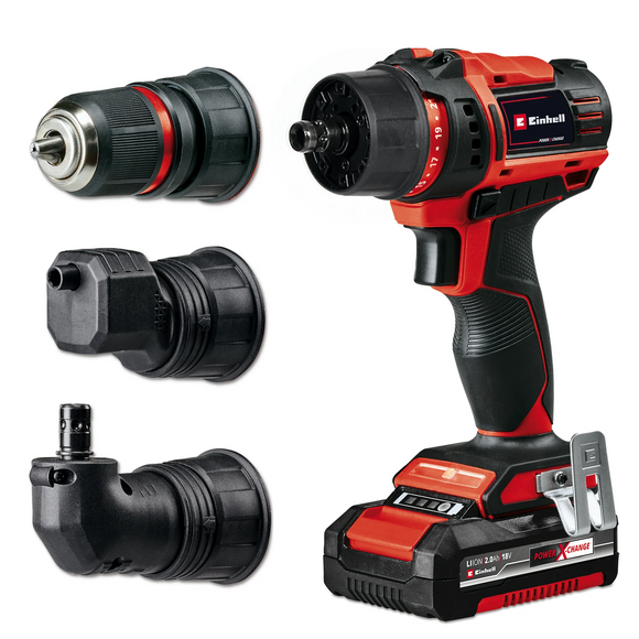 Einhell Cordless Drill TE-CD 18/45 3X-Li +22 1x2,0Ah - image 04