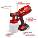 Einhell Cordless Paint Spray Sys (Spray Gun) TC-SY 18/60 Li-Solo - image 04