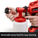 Einhell Cordless Paint Spray Sys (Spray Gun) TC-SY 18/60 Li-Solo - image 08