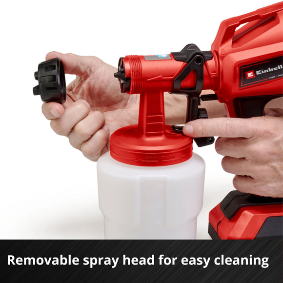 Einhell Cordless Paint Spray Sys (Spray Gun) TC-SY 18/60 Li-Solo - image 08