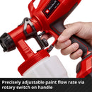 Einhell Cordless Paint Spray Sys (Spray Gun) TC-SY 18/60 Li-Solo - image 09