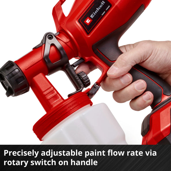 Einhell Cordless Paint Spray Sys (Spray Gun) TC-SY 18/60 Li-Solo - image 09