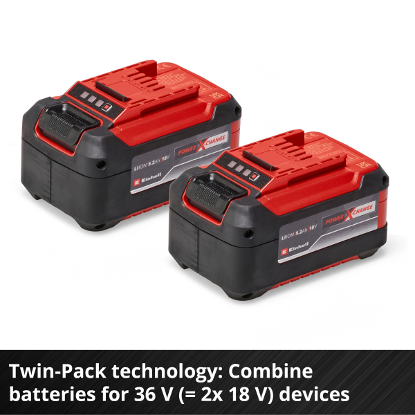 Einhell PXC Starter-Kit 5,2Ah Battery & 4A Fastcharger
